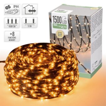 LED apgaismojums ar 1500 LED