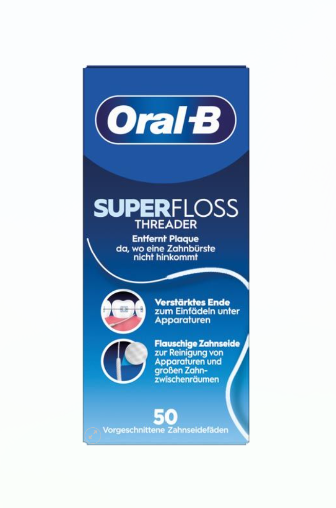 Oral B Superfloss zobu diegs 50 gab