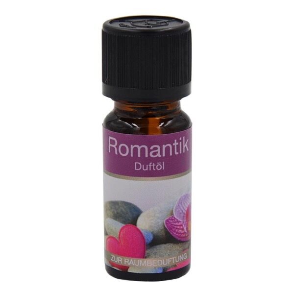 Romantikas aromātiskā eļļa telpu aromatizēšanai 10 ml – jutekliska un silta noskaņa Tavam vakaram