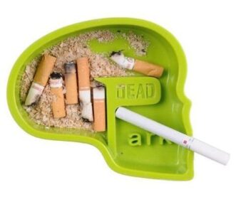 Dead Park pelnu trauks – smadzeņu formas dizains, zaļš