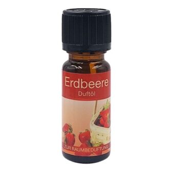 Zemeņu aromātiskā eļļa telpu aromatizēšanai 10 ml – salds un vasarīgs ogu aromāts