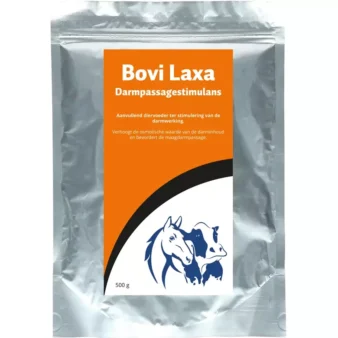Bovi Laxa – zarnu darbības stimulēšanai zirgiem un liellopiem, 500 g