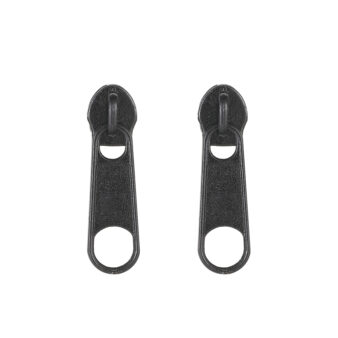 1-Lost-Lady-Funny-Metal-Zip-Fastener-Drop-Earrings-radoši-auskari-rāvējslēdzējs melni