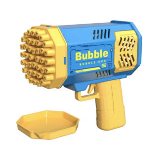 burbuļpistole zila dzeltena