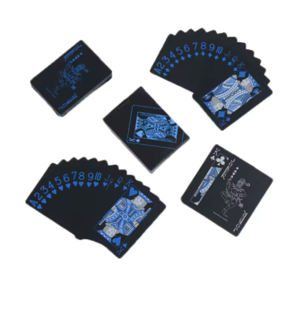 ūdensizturīgas kārtis melns zils