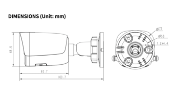 Tiandy TC C35WS 5MP kamera HomeSpace