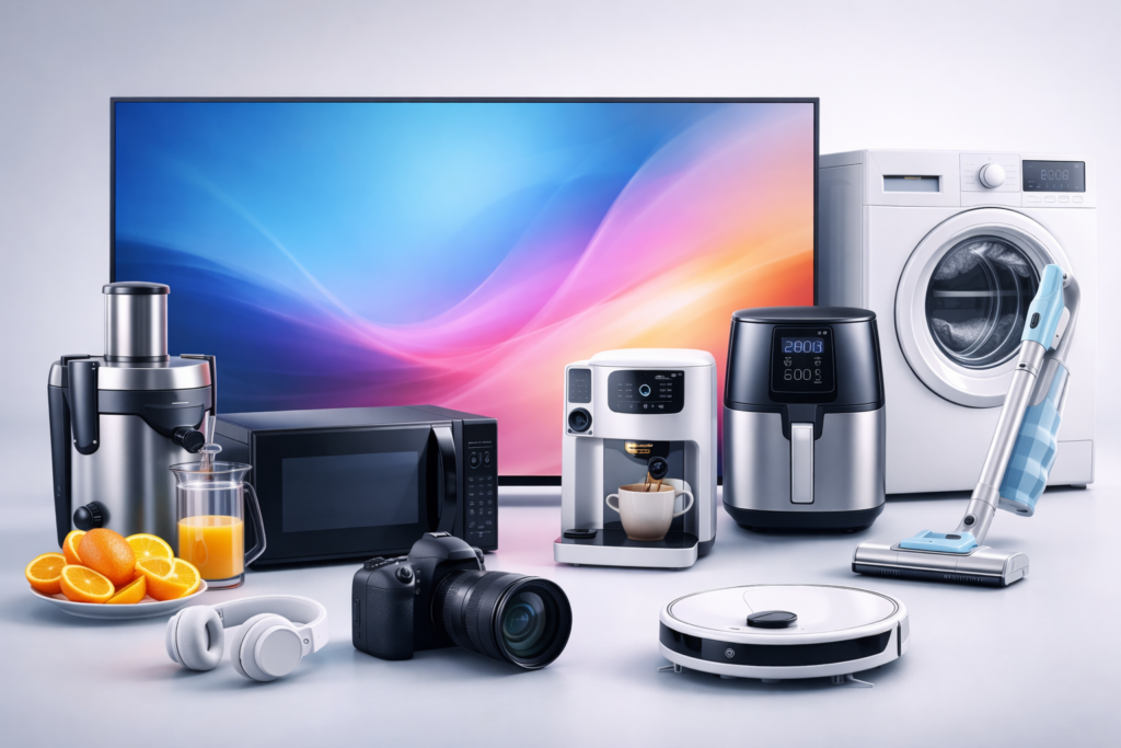 Sadzīves tehnika videokameras fotokameras austiņas HomeSpace