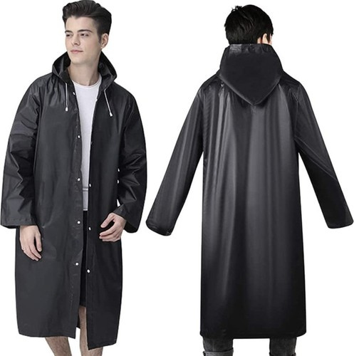 Universāls lietusmētelis ar kapuci ikdienai un ceļojumiem - Image 3