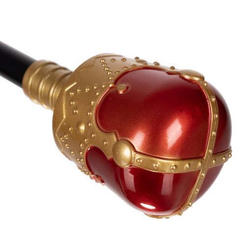 Karaļa kostīms komplekts ar apmetni, kroni un zizli - Image 7