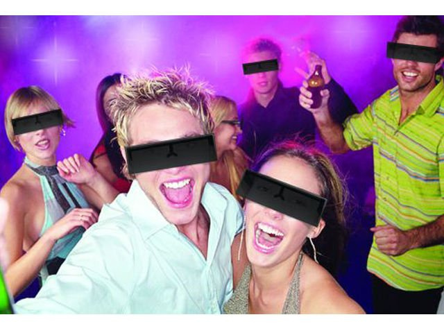 Brilles ar melno cenzūras joslu – ballītēm, fotosesijām un jautram tēlam - Image 2